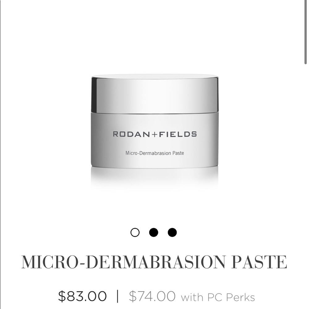 RODAN & FIELDS MICRO-DERMABRASION PASTE BRAND NEW